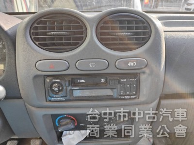 4WD原版件4X4木床貨車實跑9萬公里售19.8萬