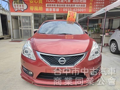 5門TIIDA售18.8萬一手車,認證車I-KEY摸門魚眼日行燈改避震尾管大包安卓17吋鋁圈你想要的都改好了