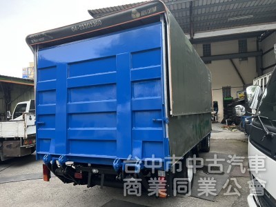 2019年12月出廠 加長14尺多堅達 電動升降帆布跟外雙缸大尾門 里程大約15萬多