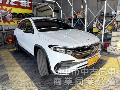 2023年 BENZ EQA250 AMG 夜色套件 可全貸