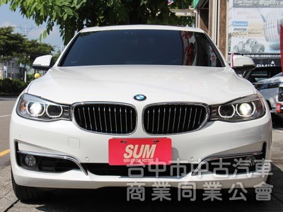✅全車原漆✅升級電尾門✅氣氛燈✅無線CARPLAY⭕正14年 328I GT總代理✅升降尾翼 全景天窗 可全貸 無漏油