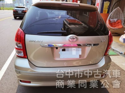 2005年 Wish G版 七人座 里程12萬，安卓機倒車顯影，行車記錄器，黑內裝，車況很好，月付3500