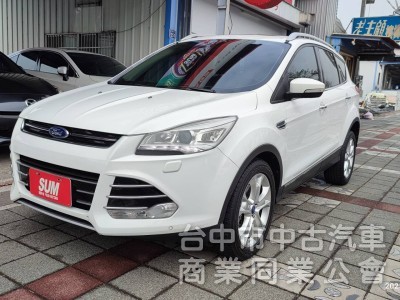 2015年FORD KUGA2.0旗艦版 新車價119.8萬 年前特惠價 原漆原版件.挑戰全台最便宜.全景天窗.
