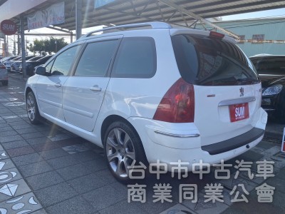 2005年式 PEUGEOT 307SW 2.0 稀有法式七人座轎旅車 定速系統 電動天窗 恆溫空調 便宜代步車首選