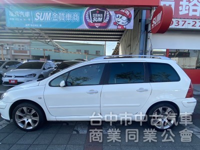 2005年式 PEUGEOT 307SW 2.0 稀有法式七人座轎旅車 定速系統 電動天窗 恆溫空調 便宜代步車首選