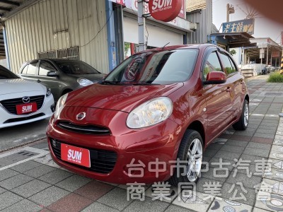 2018年 Nissan  March  1.5cc 傳奇版 原鈑件 外型圓潤可愛 小巧靈活 寬敞空間 最貼心的都市小車