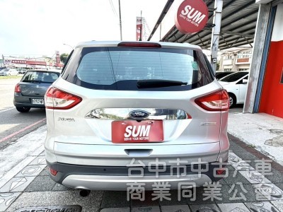 2013年 FORD KUGA 1.6 時尚經典型 原鈑件 全景天窗 電尾門 渦輪增壓 舒適與安全性兼具運動休旅