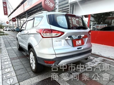 2013年 FORD KUGA 1.6 時尚經典型 原鈑件 全景天窗 電尾門 渦輪增壓 舒適與安全性兼具運動休旅