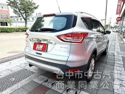 2013年 FORD KUGA 1.6 時尚經典型 原鈑件 全景天窗 電尾門 渦輪增壓 舒適與安全性兼具運動休旅