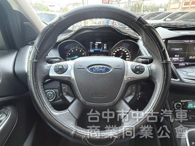 2013年 FORD KUGA 1.6 時尚經典型 原鈑件 全景天窗 電尾門 渦輪增壓 舒適與安全性兼具運動休旅