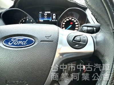 2013年 FORD KUGA 1.6 時尚經典型 原鈑件 全景天窗 電尾門 渦輪增壓 舒適與安全性兼具運動休旅