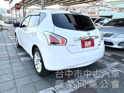 2016年 Nissan TIIDA 5D Turbo 1.6T 旗艦版 認證車 恆溫 環景 I-Key 優質代步車首選