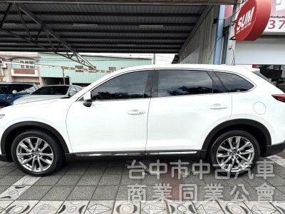 2019年 Mazda CX-9 SKY-G AWD 旗艦進化版 豪華7人座 原鈑件 ACC跟車 環景 日系高質感休旅