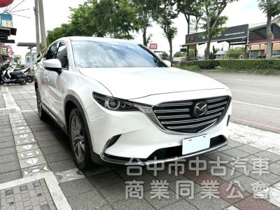 2019年 Mazda CX-9 SKY-G AWD 旗艦進化版 豪華7人座 原鈑件 ACC跟車 環景 日系高質感休旅