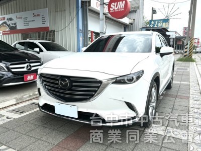 2019年 Mazda CX-9 SKY-G AWD 旗艦進化版 豪華7人座 原鈑件 ACC跟車 環景 日系高質感休旅