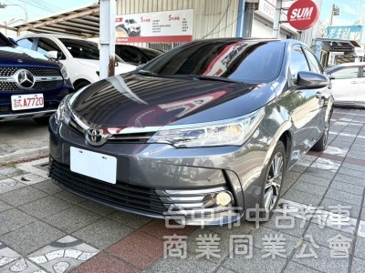 2018年 Toyota Altis 1.8 尊爵版 原鈑件 恆溫 I-Key 定速 盲點 最保值妥善率高的國民房車