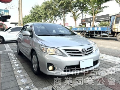 2012年 Toyota Altis 1.8 E版 原鈑件 超低里程 僅跑8萬 恆溫 定速 車況超優好保養 通勤代步首選