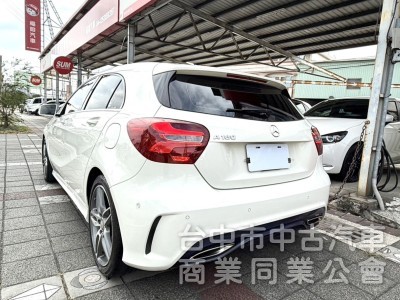 2017年 M-Benz A180 1.6 AMG Line 運動版 總代理 原漆原鈑件 低里程 最保值的賓士鋼砲小車