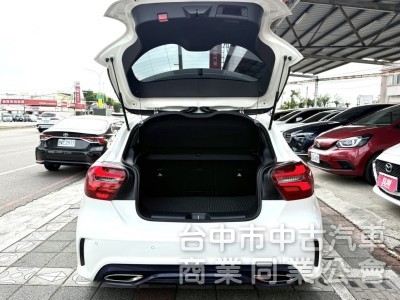 2017年 M-Benz A180 1.6 AMG Line 運動版 總代理 原漆原鈑件 低里程 最保值的賓士鋼砲小車