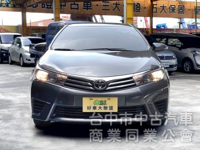 2016 Toyota Corolla Altis 1.8雅緻版　倒車顯影／好開好順／耐操省油／代步實用車