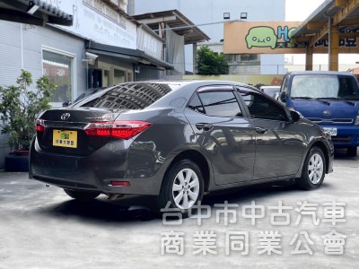 2016 Toyota Corolla Altis 1.8雅緻版　倒車顯影／好開好順／耐操省油／代步實用車