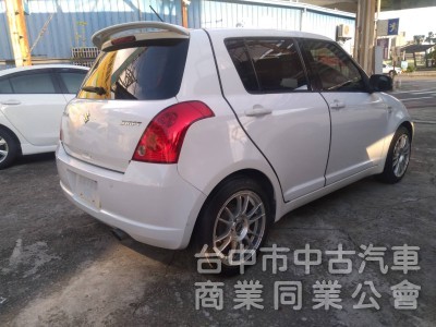 拼俗價 一手車 08年式 SWIFT 里程少 I-KEY   尾翼 跑車胎 搶購中.....              