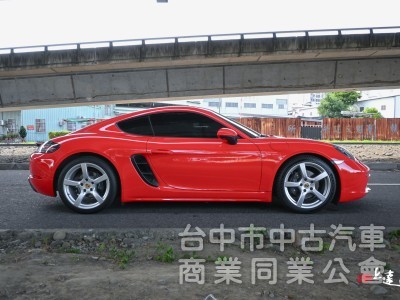 2016 Porsche 718 Cayman 2.0T 綠色