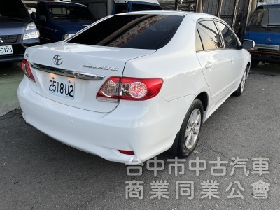 2012年 Altis 1.8 10.5代 代步好選擇