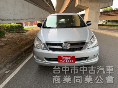 【 2011/12出廠 TOYOTA INNOVA 2.0E 】  2.0L #原鈑件 實跑8萬公里  原廠保養