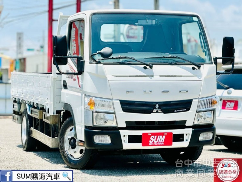 低里程！全新車斗！僅跑11萬！長軸11呎半！原廠防捲入護欄！免尿素！載重五噸！無限速！可全貸！大甲在地深耕30年老店！