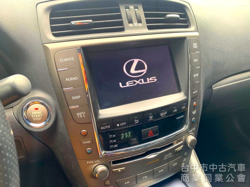 2012年式  Lexus IS 250 F-Sport   一手車 全原廠保養  里程保證