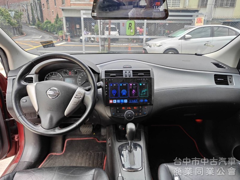 5門TIIDA售18.8萬一手車,認證車I-KEY摸門魚眼日行燈改避震尾管大包安卓17吋鋁圈你想要的都改好了