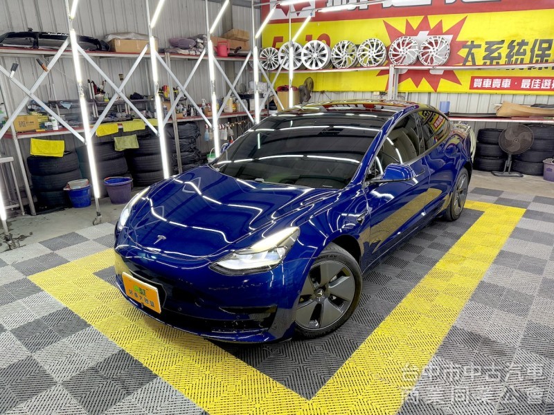 新達汽車 2021年 TESLA Model 3 SR 後座影音螢幕 可全貸