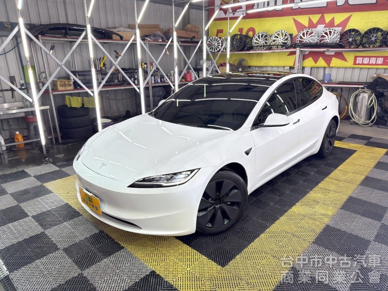 2025年 TESLA Model 3 SR 可全貸