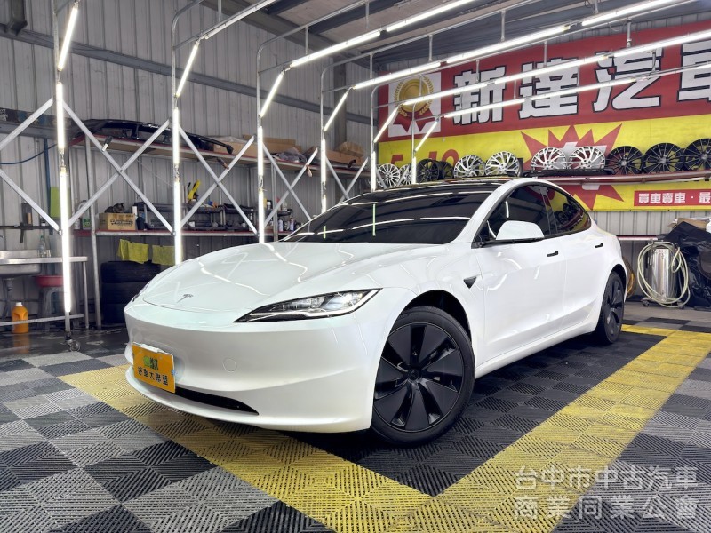 2025年 TESLA Model 3 SR 可全貸