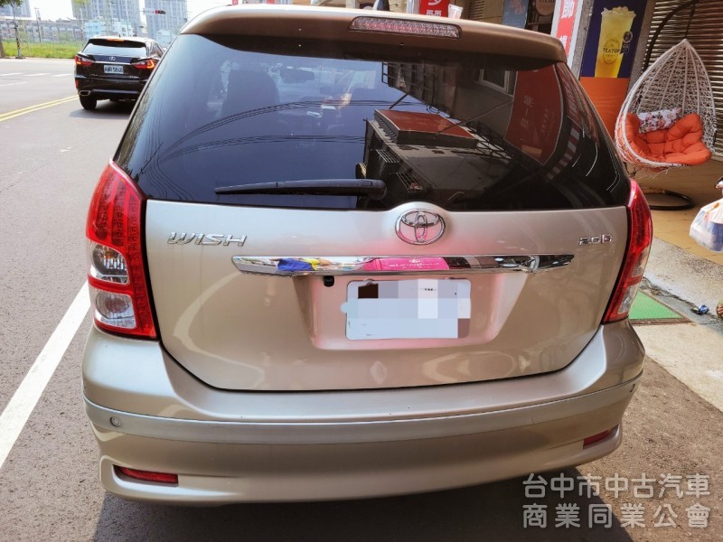 2005年 Wish G版 七人座 里程12萬，安卓機倒車顯影，行車記錄器，黑內裝，車況很好，月付3500