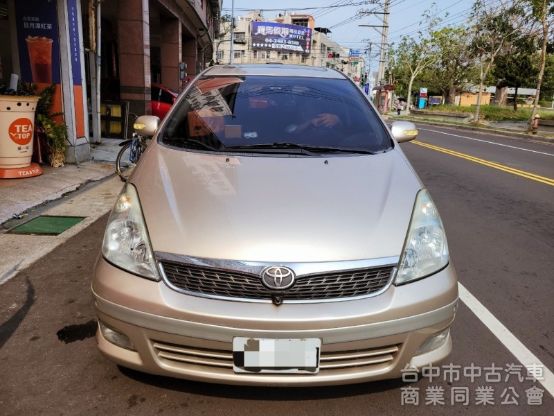 2005年 Wish G版 七人座 里程12萬，安卓機倒車顯影，行車記錄器，黑內裝，車況很好，月付3500