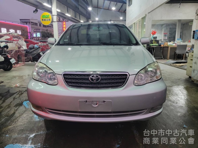2004 年 豐田 Altis 1800cc G版，不敗神車，天窗，恆溫， 黑內裝，車況超級好，可直接環島。