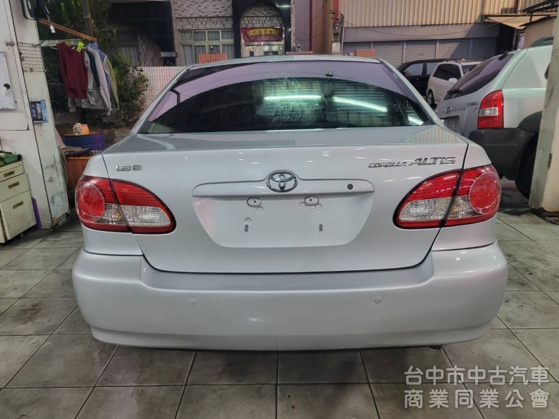 2004 年 豐田 Altis 1800cc G版，不敗神車，天窗，恆溫， 黑內裝，車況超級好，可直接環島。