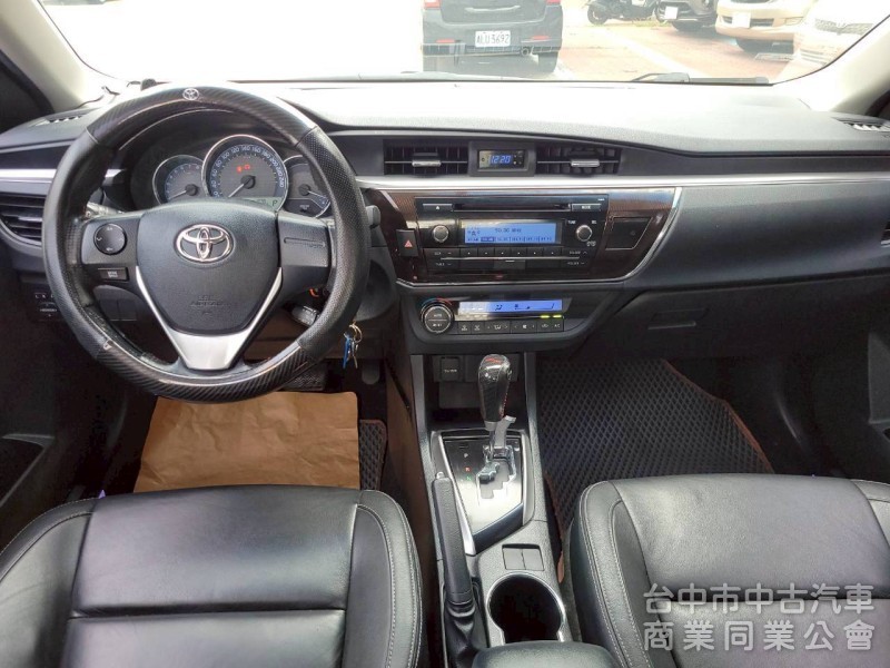 2014 年 Altis 經典版，恆溫，定速，原鈑件，引擎安靜無漏油，保養紀錄完整，可全額貸款。