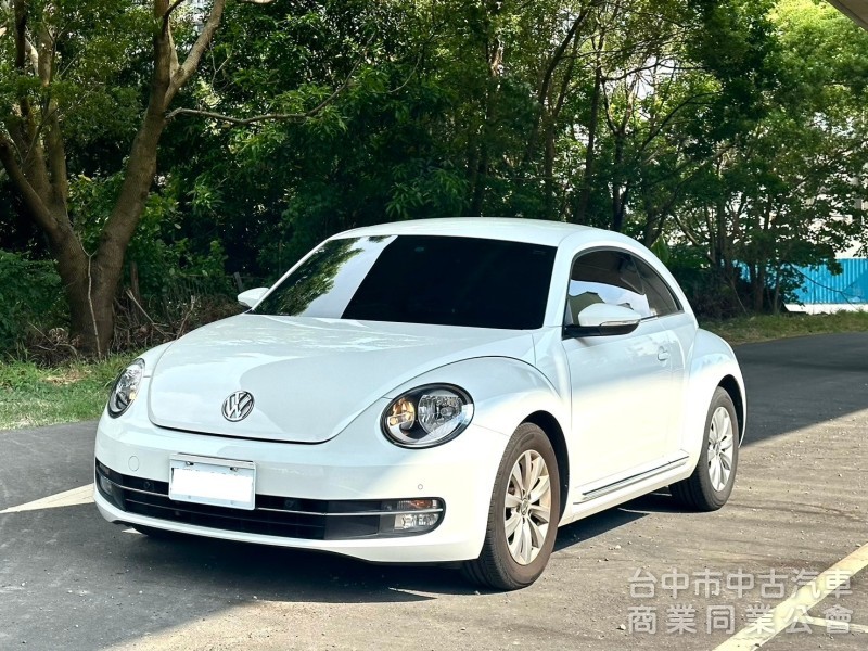 2014．VW．Beetle．白色