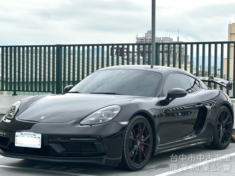 2019．Cayman 718 GTS．黑色