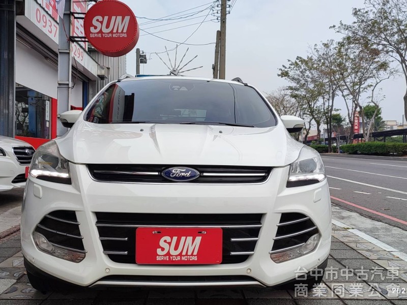 2015年FORD KUGA2.0旗艦版 新車價119.8萬 年前特惠價 原漆原版件.挑戰全台最便宜.全景天窗.