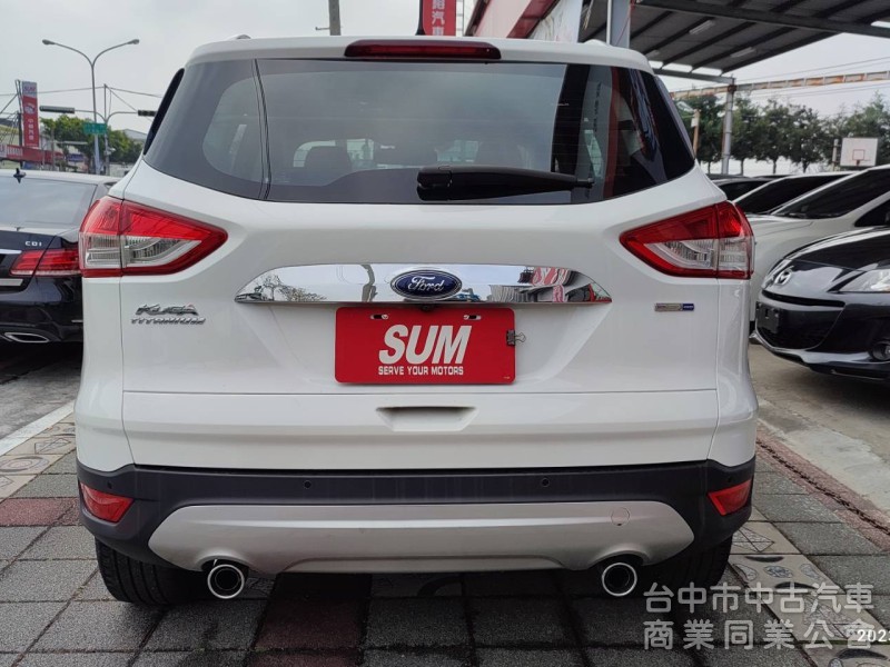 2015年FORD KUGA2.0旗艦版 新車價119.8萬 年前特惠價 原漆原版件.挑戰全台最便宜.全景天窗.