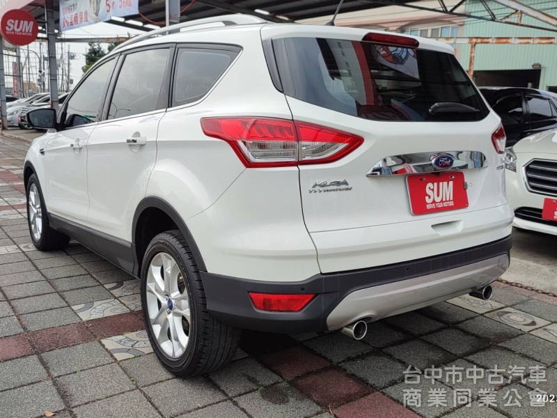 2015年FORD KUGA2.0旗艦版 新車價119.8萬 年前特惠價 原漆原版件.挑戰全台最便宜.全景天窗.