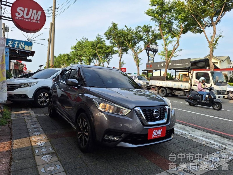 2019年式KICKS智型旗艦版.新車價81.5萬.福鎔汽車新上架.特別優惠40.8萬.僅此一部.快來搶購...