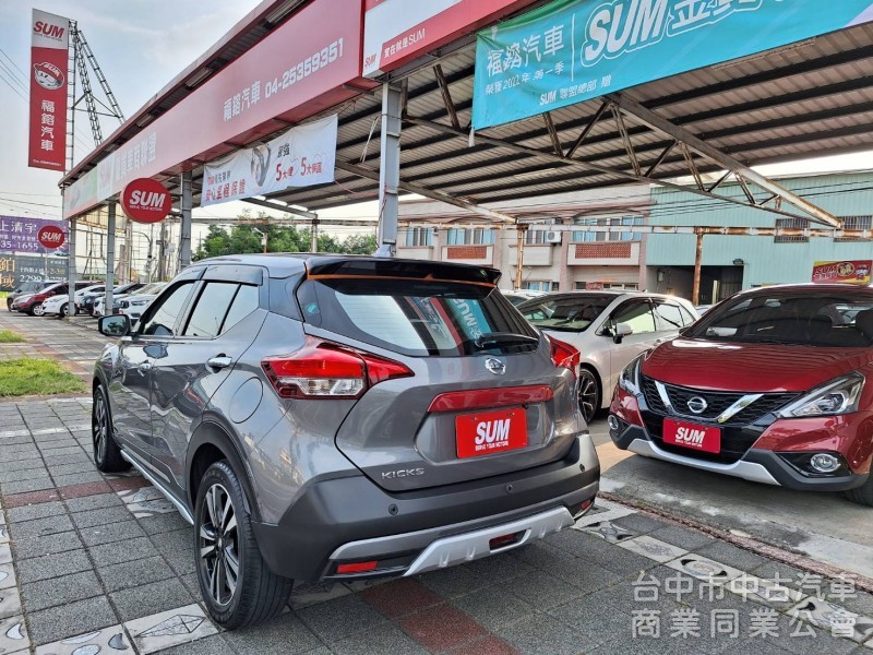 2019年式KICKS智型旗艦版.新車價81.5萬.福鎔汽車新上架.特別優惠40.8萬.僅此一部.快來搶購...