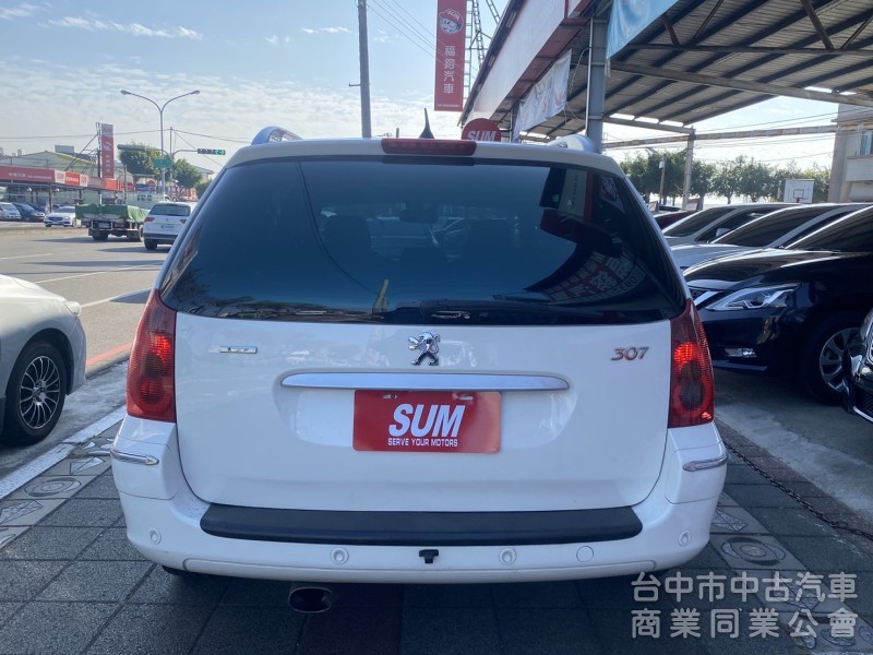 2005年式 PEUGEOT 307SW 2.0 稀有法式七人座轎旅車 定速系統 電動天窗 恆溫空調 便宜代步車首選