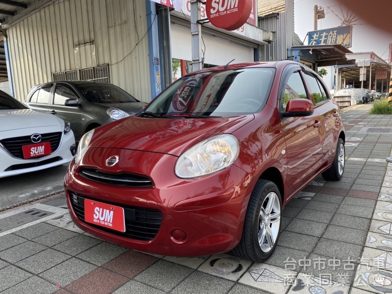 2018年 Nissan  March  1.5cc 傳奇版 原鈑件 外型圓潤可愛 小巧靈活 寬敞空間 最貼心的都市小車