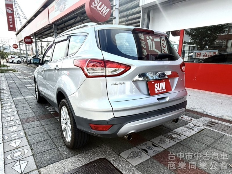 2013年 FORD KUGA 1.6 時尚經典型 原鈑件 全景天窗 電尾門 渦輪增壓 舒適與安全性兼具運動休旅